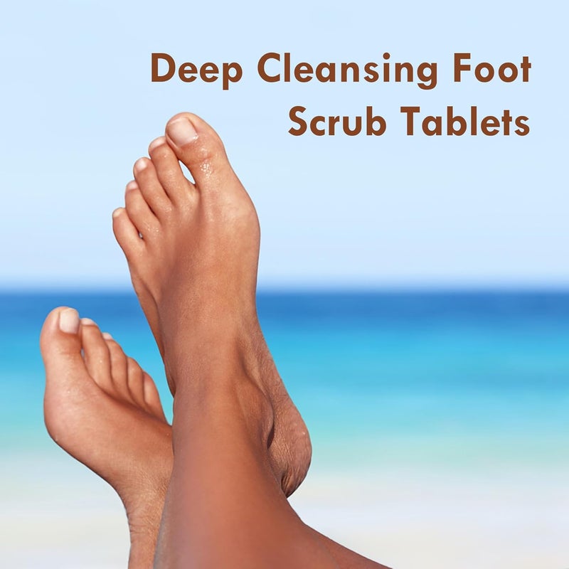 NOVAL Pedicure Spa Tablet - Fast Dissolving, Gentle & Portable Foot Soak for Softening Calluses & Hydrating Skin, Tiny Travel Size, Coconut Scent - Image 2
